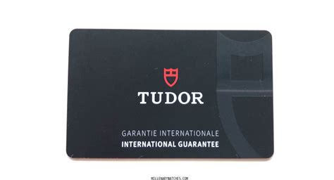 tudor watch warranty policy